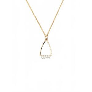 NEW HOLLY YASHI women's miramar necklace in pearl